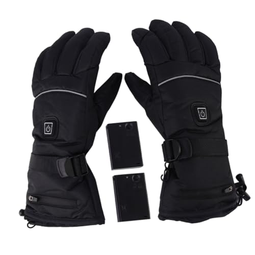 Guantes eléctricos calefactables de invierno para moto y trabajo