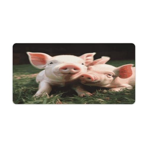 Smiling Desk Pad con base de goma grande y resistente