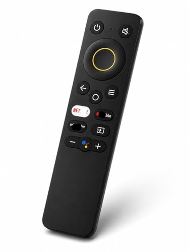 Image of AULCMEET Remote Compatible with Realme Android LED Smart TVs with Streaming App Shortcut Buttons