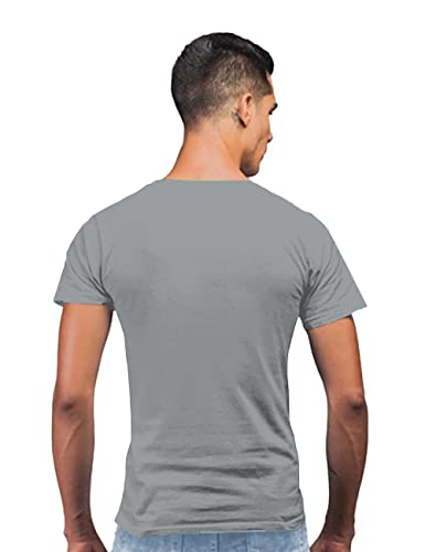 Image of AMIGOS Men's Solid Regular Fit T-Shirt