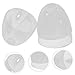 4Pcs Bottle Cap Replacement Wide Neck Lids for Feeding Bottles Versatile Dome Covers for Clean and Milk Storage for Home Use