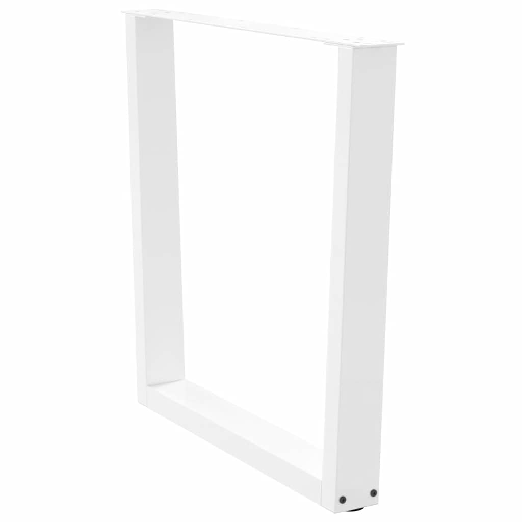 Nogi stołu w kształcie litery V 2 sztuki 90 x (72-73,3) cm stal