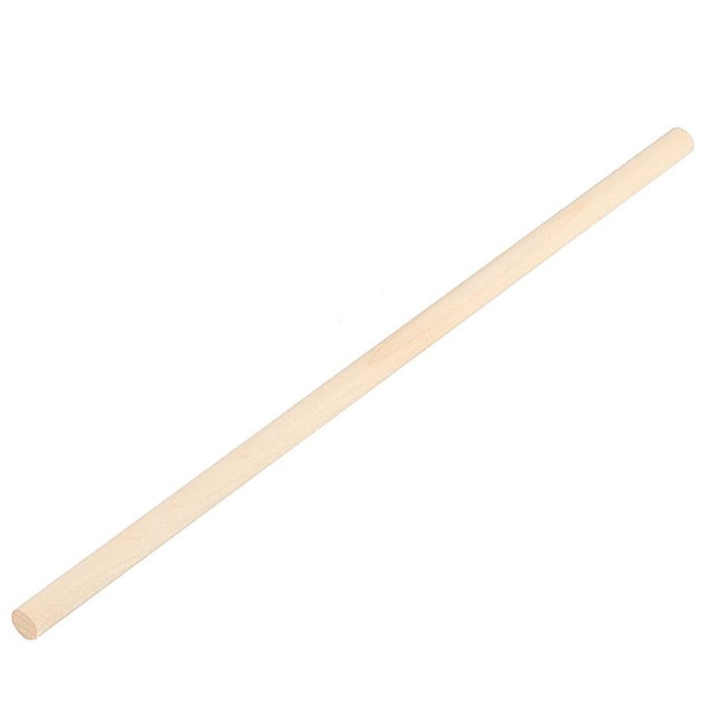 HYQOUKLR Wooden Sticks, Wooden Craft Sticks Unfinished Wood Dowel Rod 12inch 8-30mm Modeling Stick Strip DIY(30mm)