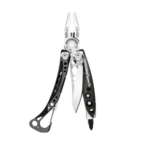 Leatherman Skeletool CX, Acier inoxydable, Noir