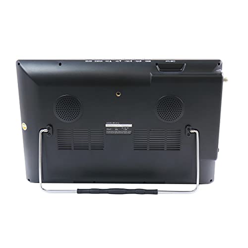 Image of beFree Sound Portable Rechargeable 14 Inch LED TV with HDMI, SD /MMC, USB, VGA, AV in /Out and Built-in Digital Tuner in Black