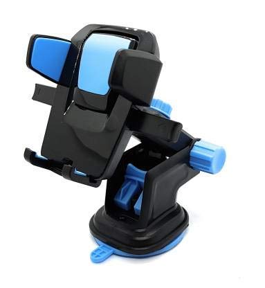 Image of SEVAM Car Universal Mobile Holder for Car with One Touch Technology or Windshield /Dashboard Phone Stand for Car, Extendable Arm, Strong Suction Base Mobile Stand /Car Mount