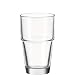 Produktbild Leonardo Solo Latte-Macchiato Gläser 6er Set, Glas-Becher mit Coffee Aufdruck, spülmaschinengeeignetes Cappuccino Glas, 370 ml, 043400