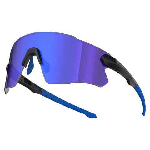 ER00 115 Wrap Around Frameless Sports Sunglasses Cover