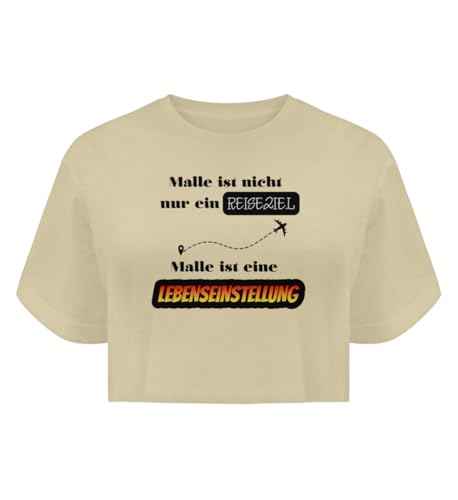 Crop Top Organic Boyfriend Majorque : le t-shirt ample idéal contre la chaleur des soirées