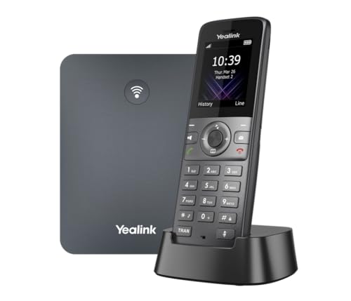 Yealink W74P Fini les coupures audio au bureau avec ce téléphone sans fil DECT