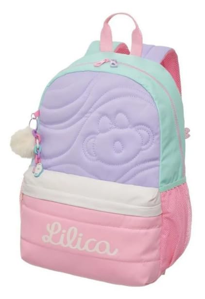 MOCHILA ESCOLAR LILICA RIPILICA LOV IT CREAMY 100% ORIGINAL