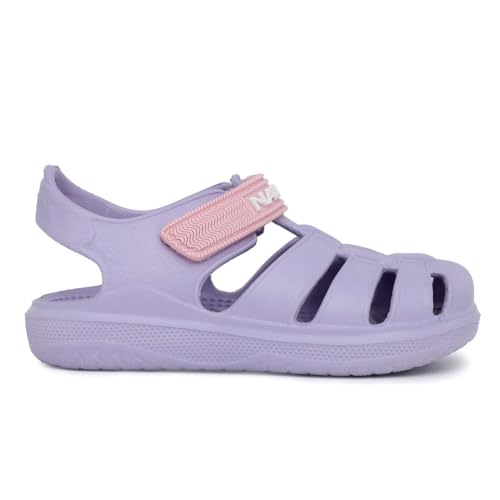 Image of Nautica Kids Closed-Toe Outdoor Sport Casual Sandals - Lightweight, Comfortable Eva Toddler Play Water Shoe -Splashest|Boy - Girl (Little Kid /Toddler)