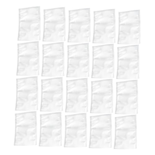 Hemobllo 100 piezas Bolsas de Vacío para Alimentos Bolsas Selladoras para Almacenamiento Congelador para Cocina y Uso Doméstico