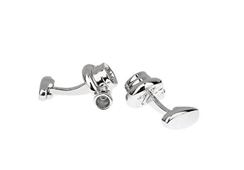 MRCUFF Turbocharger Sports Car Auto Racing Race Cufflinks in a Presentation Gift Box & Polishing Cloth4