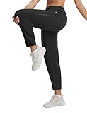 baleaf Women's Joggers Pants with Pockets for Athletic Running Quick Dry Moisture-Wicking Tapered Pants Drawstring Workout Black M