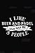 Meal Planner - I Like Beer And Padel And Maybe 3 People Nice: Track And Plan Your Meals Weekly (52 Week Food Planner / Diary / Log / Journal / Calendar): Meal Prep And Planning Grocery List,Daily