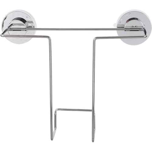 BESTYASH Stilvoller Zeitschriftenständer Ohne Bohren Mit Saugfunktion Für Bad Und Küche Edelstahl Wandhalterung Für Ordentliche Zeitschriftenaufbewahrung