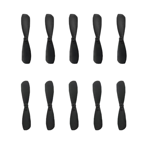 10PCS Mini Propellers 46mm 2-Blades Nylon Positive and Negative Propellers for RC Airplane Plane Helicopter DIY Model Toy Accessories