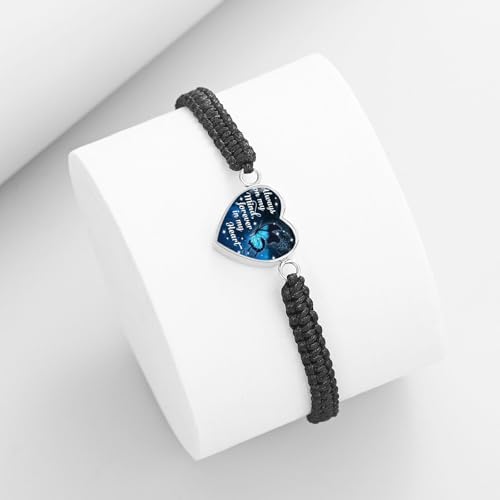 Heart Urn Bracelet Cremation Jewelry for Ashes for Women Memorial Human Ashes Keepsake Rope Bracelet3