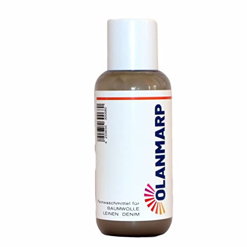 Olanmarp lessive concentrée pour coton & lin - lessive liquide pour linge délicat pour lavage à la main et en machine - lessive pour coton lessive spéciale (100 ml)