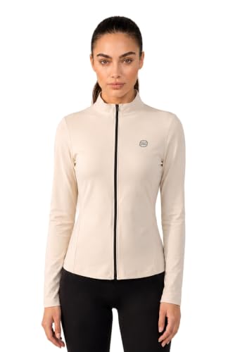 Image of PUMP'D Women's Jacket | Slim Fit | Thumb Hole Open Sleeve | With zipper | Perfect for workout