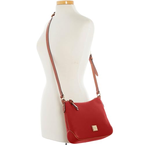 Dooney & Bourke Women's Crossbody Hobo in Pebble Grain Leather, Medium Handbag with Adjustable & Detachable Shoulder Strap 5