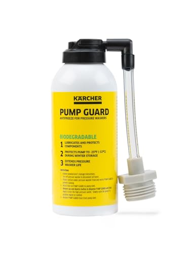 Krcher Pump Guard 4oz - Pressure Washer Pump Protector Antifreeze & Lubricant for Gas and Electric Pressure Washers