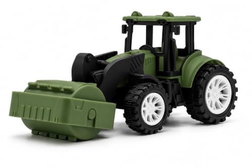 Image of Friction Powered Bulldozer Toy for Kids Toddlers Boys Girls | Push and Go Construction Loader Vehicle Truck | Building Machine Play Toy Age 3+ | BIS Certified | NeoKiddo (Green)