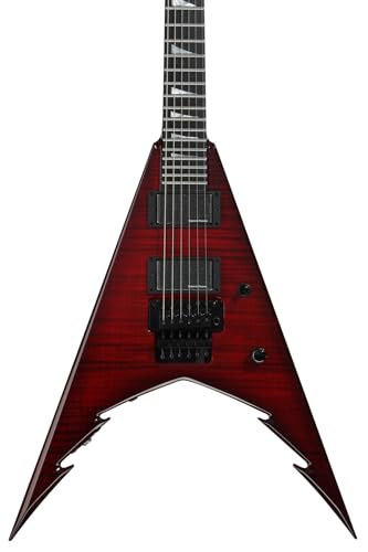 Jackson USA Signature Corey Beaulieu King V KV6 - Transparent Red Burst