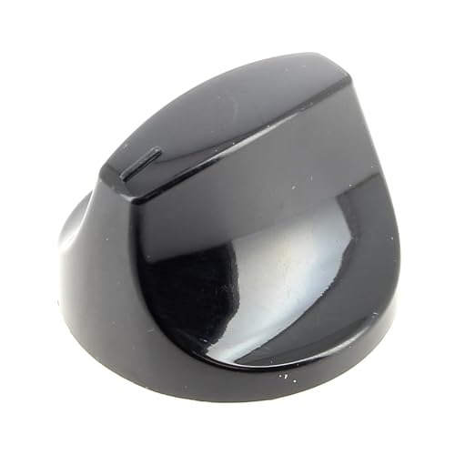 Bouton noir 12h 42035315/42143106 pour table de cuisson