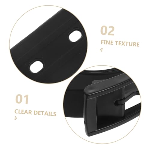 DECHOUS Unisex Adjustable Sports Belt with Plastic Buckle Lightweight Silicone Fabric Casual Stretchable Belt for Men and Women for Activities and Everyday Use3