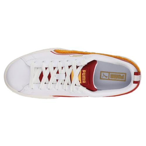 PUMA Womens Mayze New Heritage Logo Platform Sneakers Shoes Casual - White4