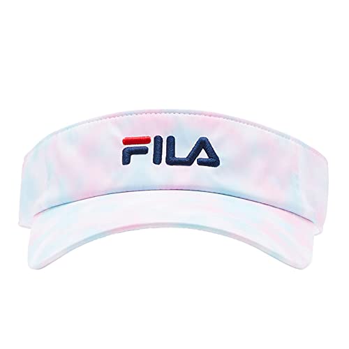 Visière tennis Fila Tie Dye anti-éblouissement pour jouer au soleil