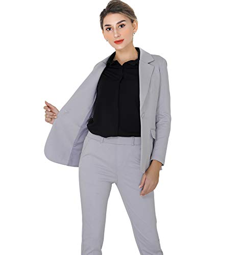 image for Marycrafts Women’s Two Piece Suits – Business Blazer Pant Suit Set