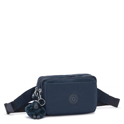 Image of Kipling Women's Abanu Multi Crossbody Bag, Lightweight, Adjustable Nylon Waist Pack with Multi-Compartment Zip Pockets