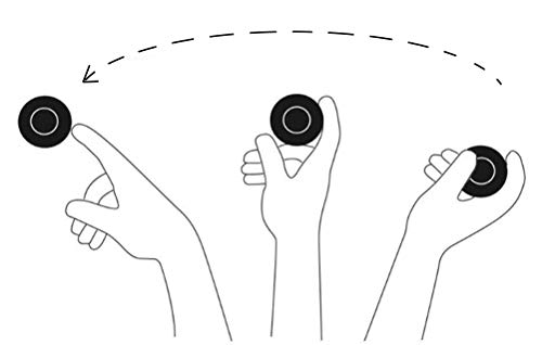 JUHONNZ Mini Frisbee,6er Pack Mini Flugscheibe Silikon Wurfscheiben Flugscheibe Spiele Fliegt Uber 60 Meter für Erwachsene Kinder Oder Hunde Frisbeesport 6 Farben - Image 8