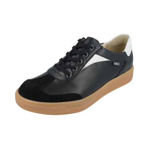 Finn Comfort Unisex Interlagos Black Womens 7.5 Mens 5.5 Medium
