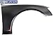 Evan Fischer Front Fender Compatible with 2009-2012 Audi A4 A4 Quattro Steel Sedan/Wagon CAPA Passenger Side