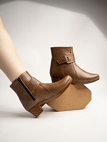 Image of Shoetopia Women Zipper Boots