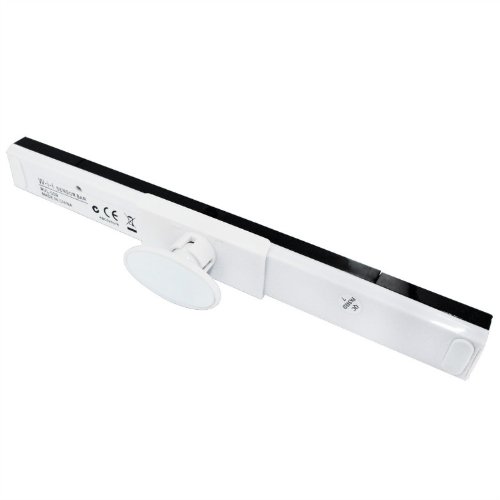 eForBuddy Wired Infrared Sensor Bar for Nintendo Wii, White