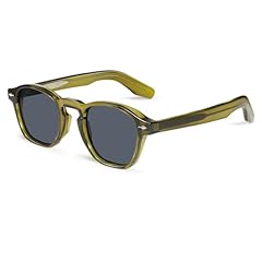 Green Frame Grey Lens