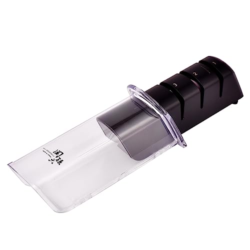 Comparison: Best Sharpener For Japanese Knives 4 kai Seki Magoroku Diamond and Ceramic Sharpener (AP-0308), Black/White, 141 * 51 * 55 mm (Length X WidthX Height)