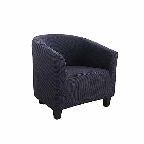 Housse De Fauteuil Extensible Chesterfield - Rouge Bordeaux - Tissu Polyester/élasthanne - Protection Antidérapante - Lavable En Machine