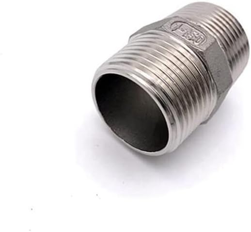 1/8インチ - 2インチ オスねじ 等乳首 316 ステンレススチール ウォーターキャスティングパイプ継手 316L ジョイントカ