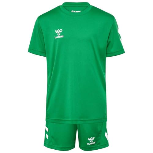 hummel Trikot Set Kids Weiß Gruen, 14 (164) Kinder