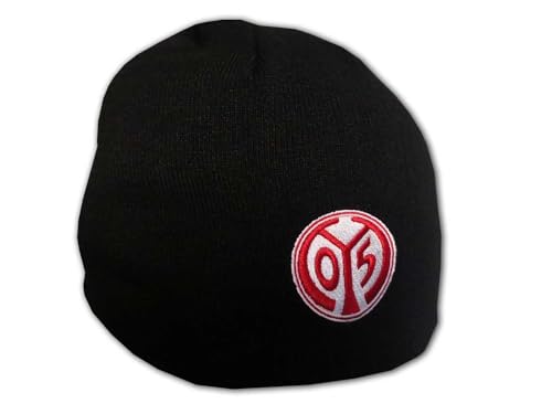 JAKO FSV Mainz 05 Strickmütze schwarz M05 Mütze Fanartikel 05er Beanie JAKO FSV Mainz 05 Strickmütze schwarz M05 Mütze Fanartikel 05er Beanie