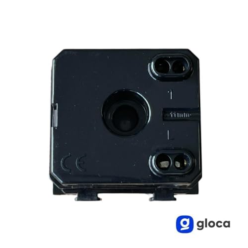 gloca Set 2 Pulsante 2P Portanome Compatibili Con Serie Matix