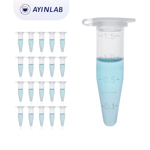 Ayinlab LXG-1.5ML-500PCS Microcentrifuge Tubes 1.5Ml, Ayinlab Polypropylene Plastic Tubes 500Pcs thumb #5
