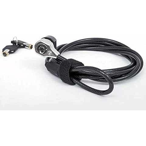 Manhattan-Products 440240 Notebook-Sicherheitsschloss - Sicherheitsschloss für Laptops, Diebstahlschutz für Notebooks, Laptop & Daten Schutz - 1,8m/Schwarz Cover