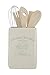 Premier Housewares diseño de Tazas Recipiente para Utensilios de Cocina Incluye Herramientas, Crema